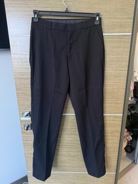 Calvin Klein Black Straight Leg Dress Pants